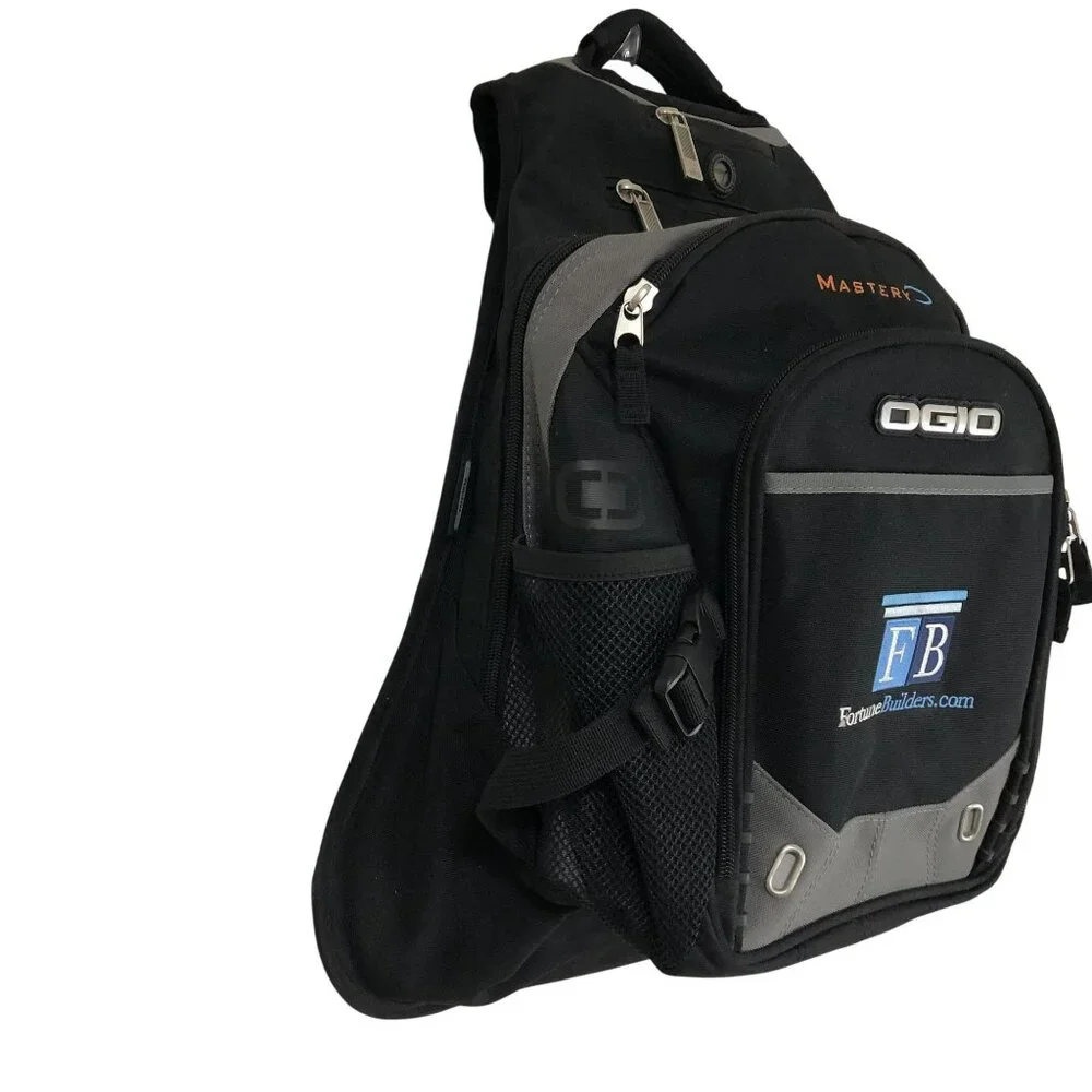 Ogio Mastery Fortune Builders Laptop Backpack Multi Pocket Travel Bag